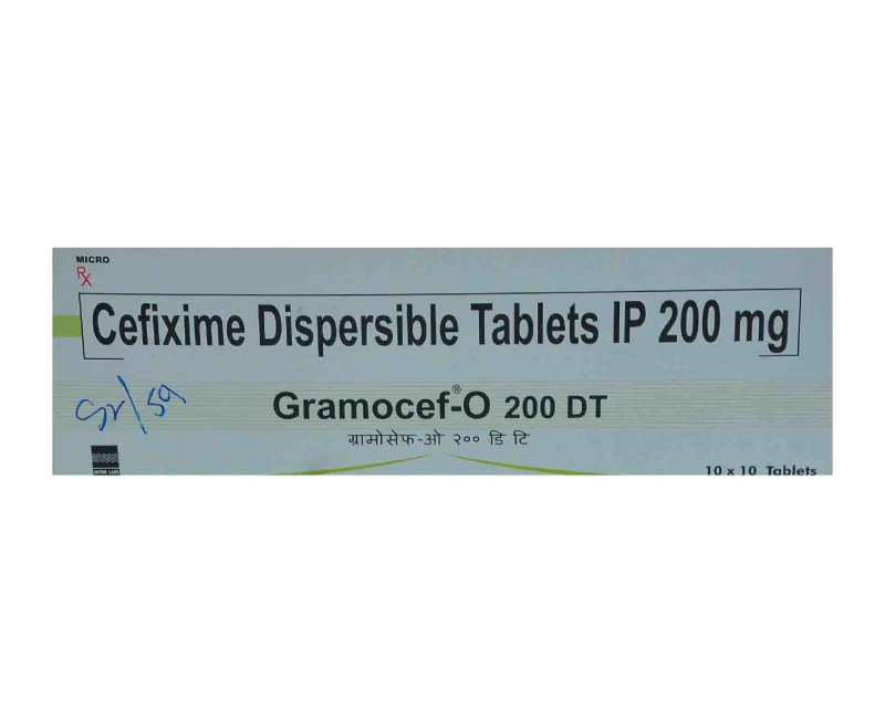 Gramocef-O 200 Dispersible Tablets