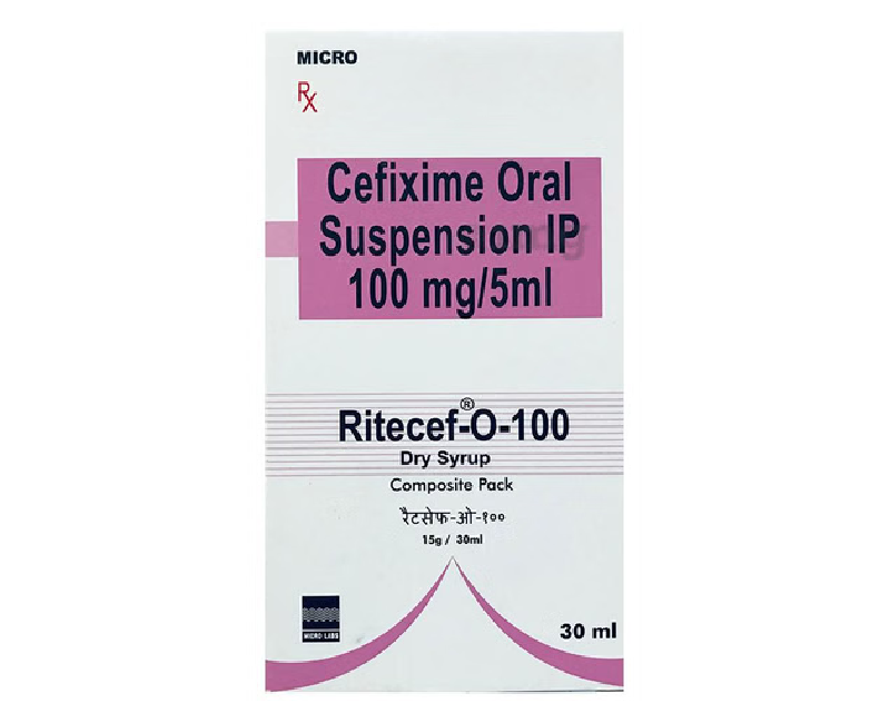 Ritecef O 100 Dry Syrup