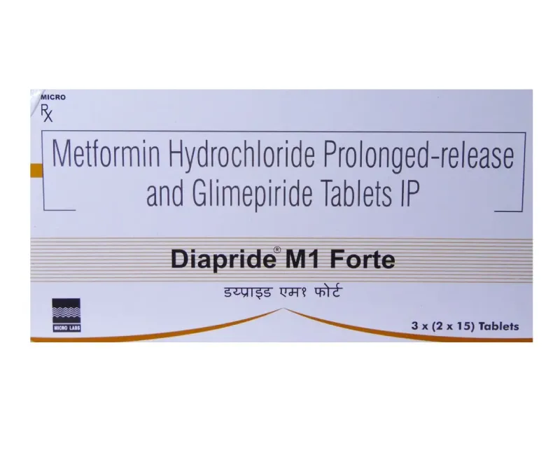 Diapride M1 Forte Tablets