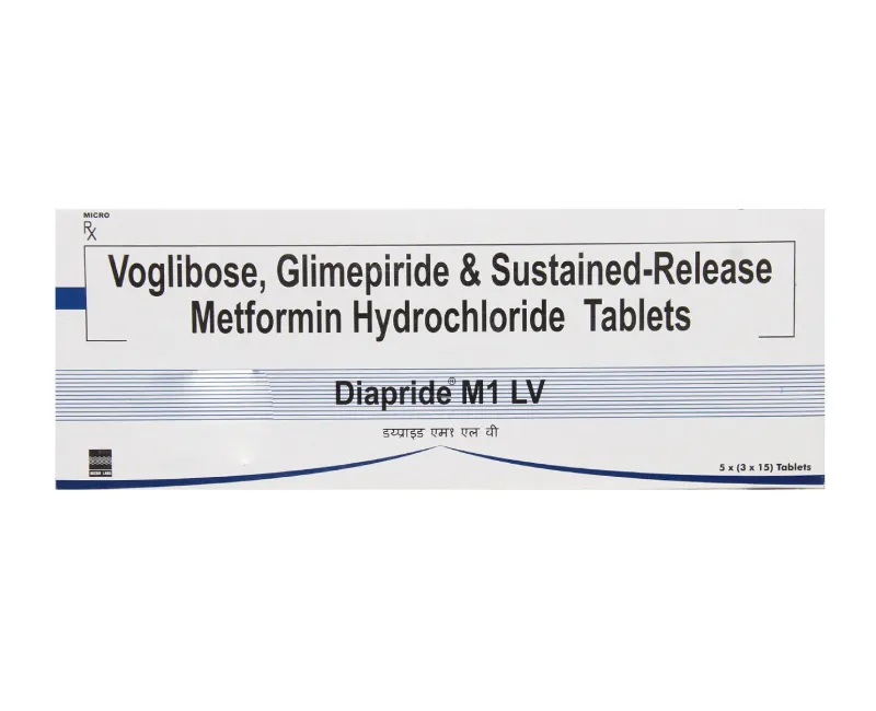 Diapride M1 LV Tablets