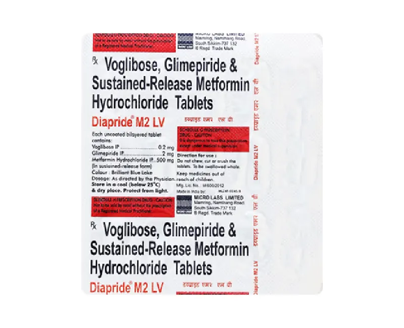 Diapride M2 LV Tablets