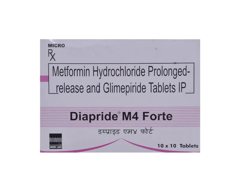 Diapride M4 Forte Tablets