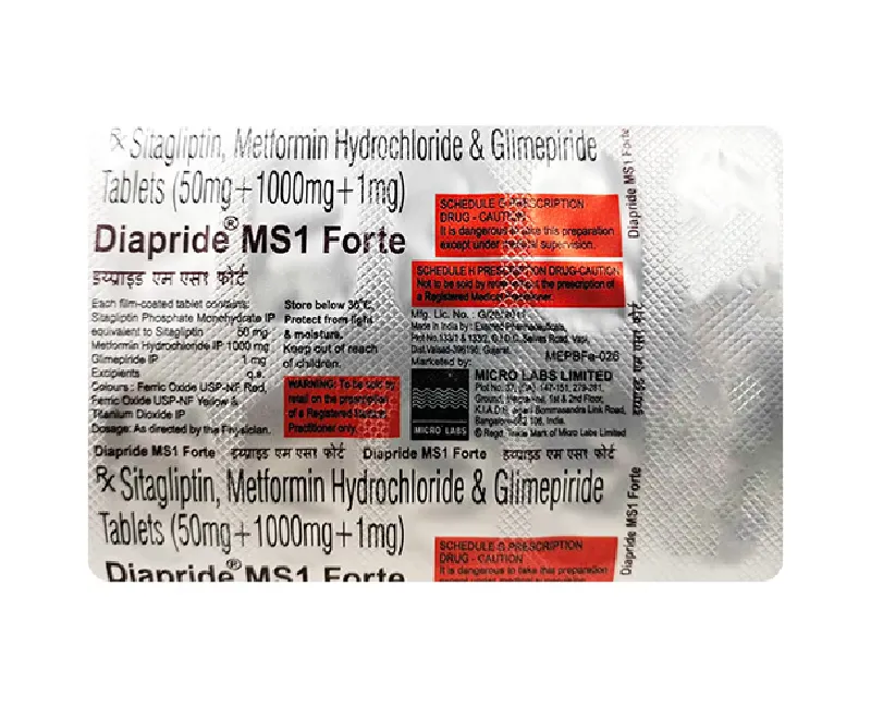 Diapride MS Forte Tablets