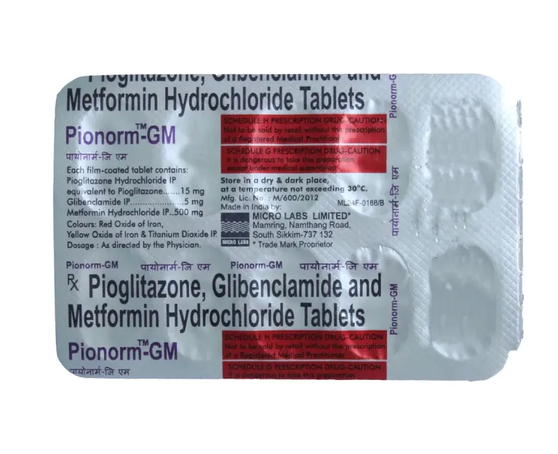Pionorm-GM Tablets