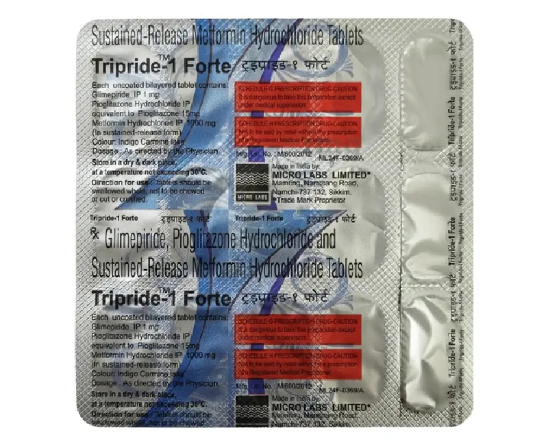 Tripride 1 Forte Tablets
