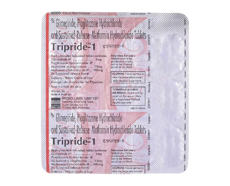 Tripride 1 Tablets