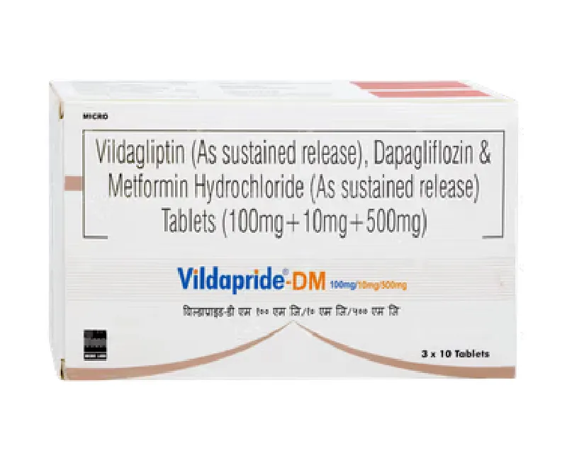 Vildapride DM Tablets / Vilpower DM Tablets