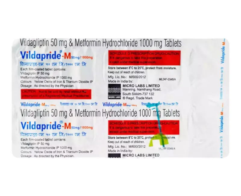 Vildapride M Tablets