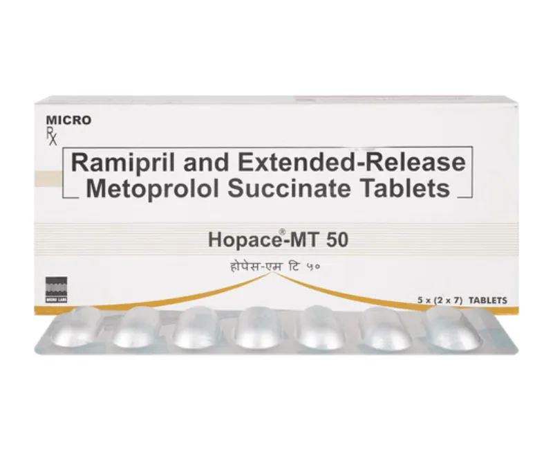 Hopace MT Tablets (Ramipril + Metoprolol Succinate) | Anti-Hypertensive Tablets | Micro Labs