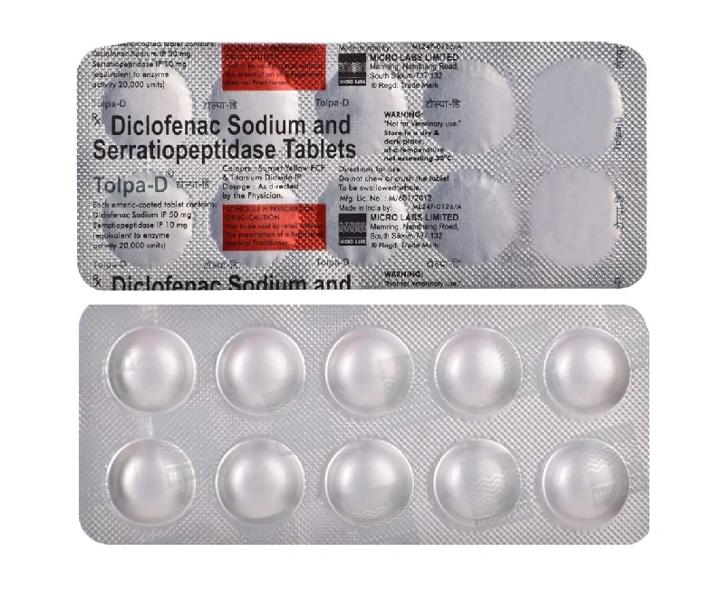 Tolpa-D Enteric Coated Tablets