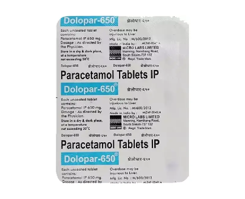 DOLOPAR - 650 Tablets