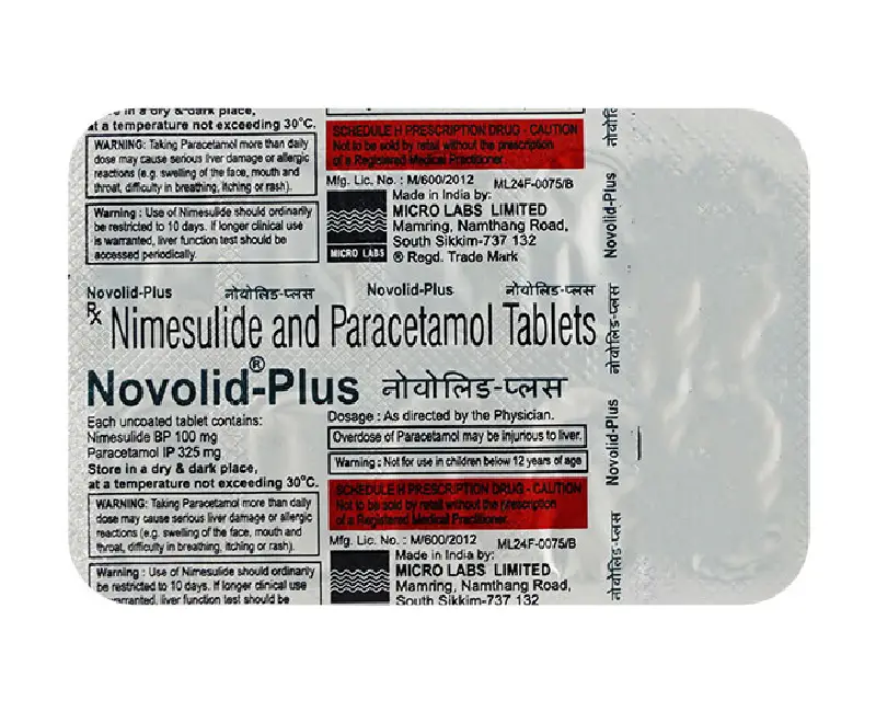 Novolid Plus Tablets