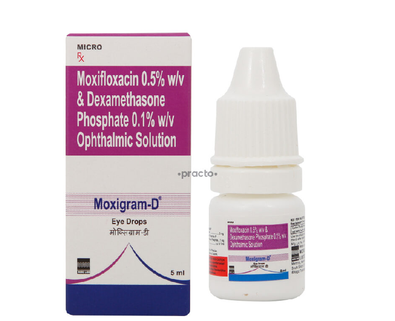 Moxigram D Eye Drops