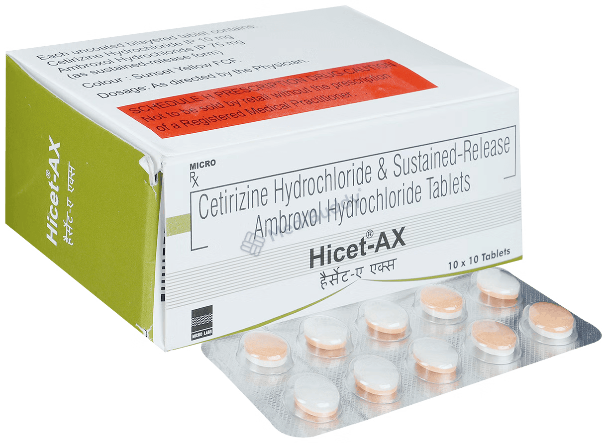 Hicet AX Tablets / Syrup