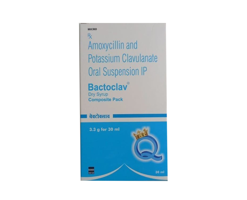 Bactoclav Dry Syrup / Tablets / Dispersible Tablets / Drops