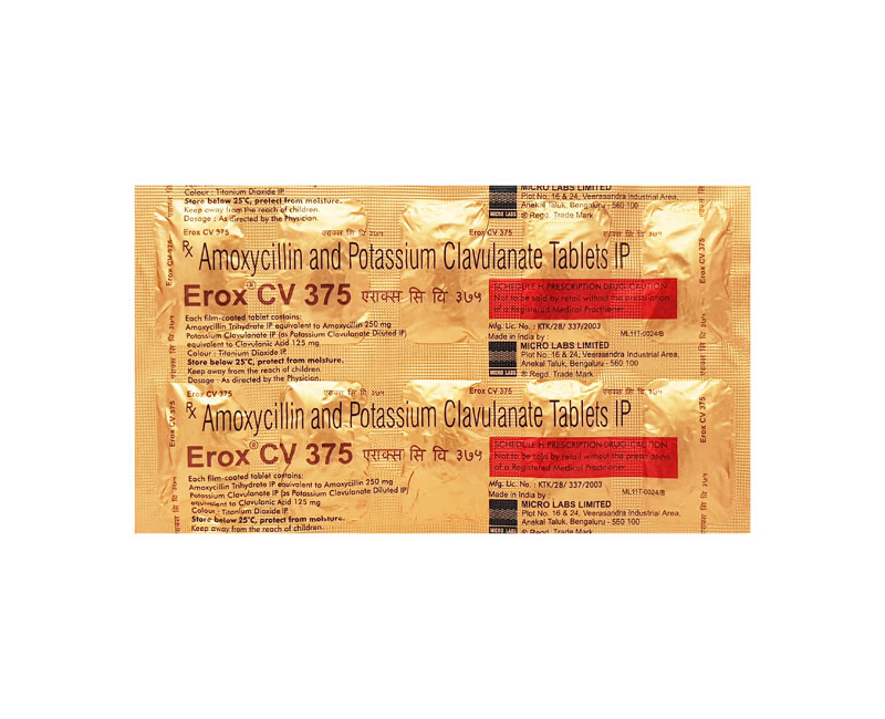 Erox CV 375 Tablets