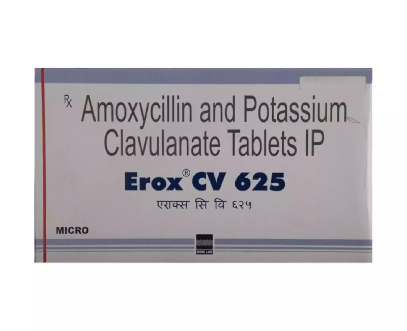 Erox CV 625 Tablets