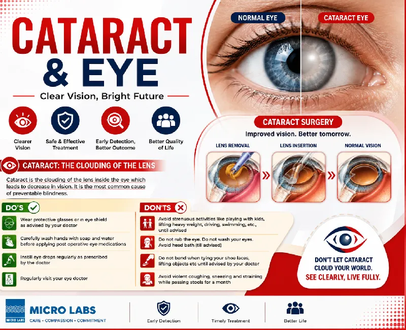Cataract: Understanding Symptoms, Risk Factors & Treatment