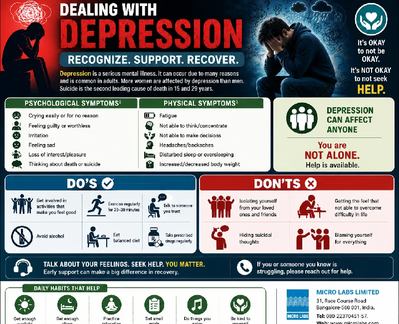 Dealing with Depression: Recognize, Support & Recover