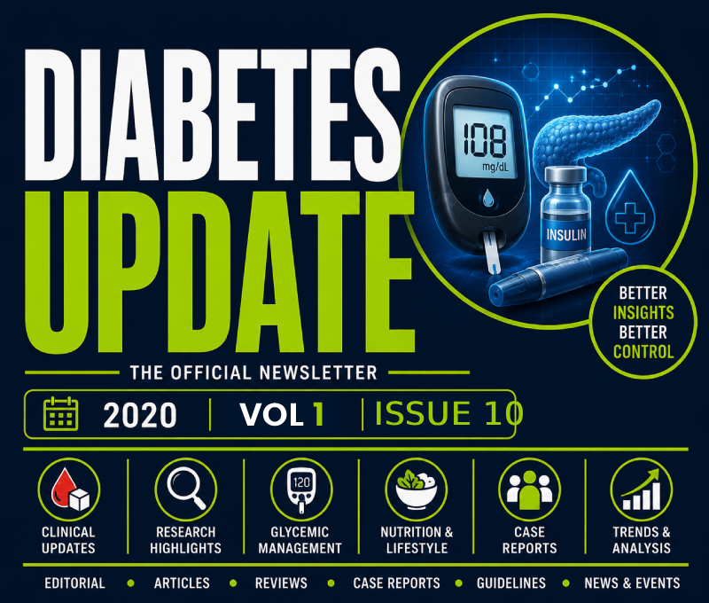 DIABETES UPDATE – Volume 1 Issue 10 (2020)