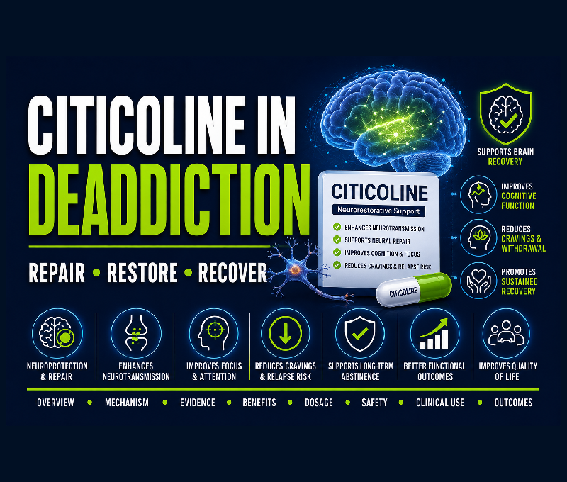 Citicoline in Deaddiction