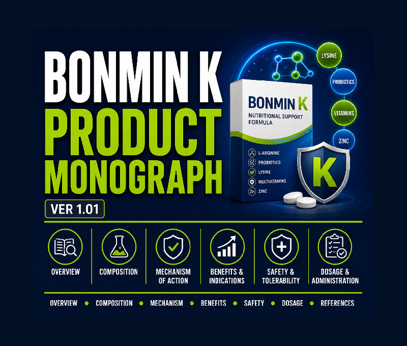 Bonmin K – Product Monograph Ver 1.01
