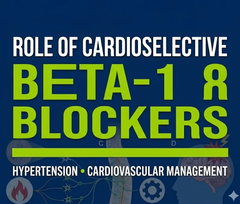The Role of β1 Cardioselective Beta Blockers for Management of Hypertension and Related CV Conditions